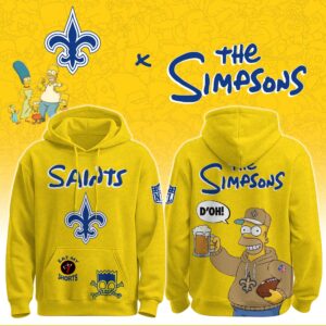 New Orleans Saints x The Simpsons Unisex Hoodie