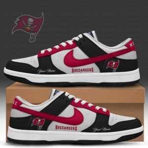 Tampa Bay Buccaneers x Personalized Dunk Low Shoes Special Edition