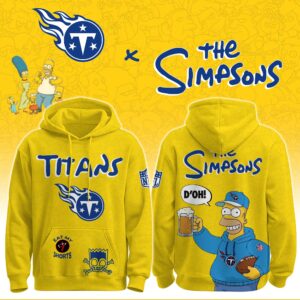 Tennessee Titans x The Simpsons Unisex Hoodie