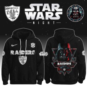 Las Vegas Raiders x Star Wars Night Ver 2 Unisex Hoodie