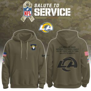 Los Angeles Rams Salute to Service Club Ver 2 Unisex Hoodie
