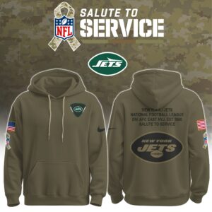New York Jets Salute to Service Club Ver 2 Unisex Hoodie