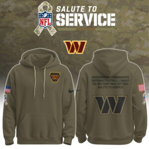 Washington Commanders Salute to Service Club Ver 2 Unisex Hoodie