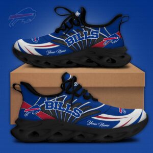 Buffalo Bills x Personalized Max Soul Sneakers Sport Shoes Ver 2 Special Edition