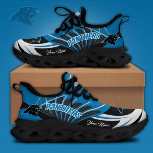 Carolina Panthers x Personalized Max Soul Sneakers Sport Shoes Ver 2 Special Edition