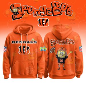Cincinnati Bengals x SpongeBob Special Edition Unisex Hoodie
