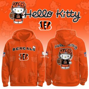 Cincinnati Bengals x Hello Kitty Special Edition Unisex Hoodie