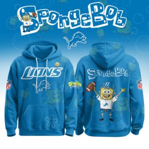 Detroit Lions x SpongeBob Special Edition Unisex Hoodie