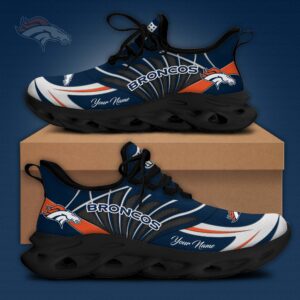 Denver Broncos x Personalized Max Soul Sneakers Sport Shoes Ver 2 Special Edition