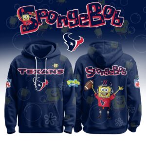Houston Texans x SpongeBob Special Edition Unisex Hoodie
