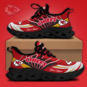 Kansas City Chiefs x Personalized Max Soul Sneakers Sport Shoes Ver 2 Special Edition