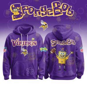 Minnesota Vikings x SpongeBob Special Edition Unisex Hoodie