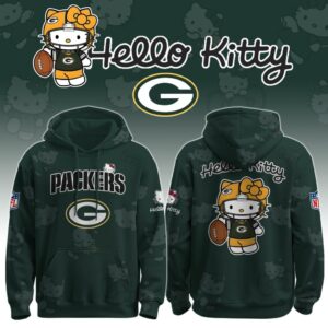 Green Bay Packers x Hello Kitty Special Edition Unisex Hoodie