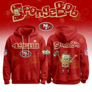 San Francisco 49ers x SpongeBob Special Edition Unisex Hoodie