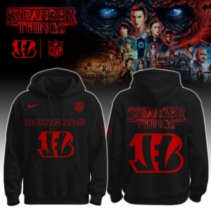 Cincinnati Bengals x Stranger Things Special Edition Unisex Hoodie