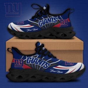 New York Giants x Personalized Max Soul Sneakers Sport Shoes Ver 2 Special Edition