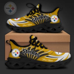 Pittsburgh Steelers x Personalized Max Soul Sneakers Sport Shoes Ver 2 Special Edition