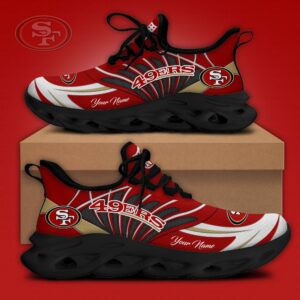 San Francisco 49ers x Personalized Max Soul Sneakers Sport Shoes Ver 2 Special Edition