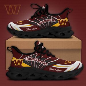 Washington Commanders x Personalized Max Soul Sneakers Sport Shoes Ver 2 Special Edition