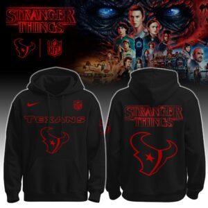 Houston Texans x Stranger Things Special Edition Unisex Hoodie