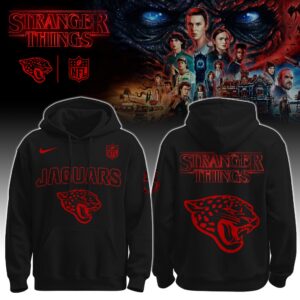 Jacksonville Jaguars x Stranger Things Special Edition Unisex Hoodie