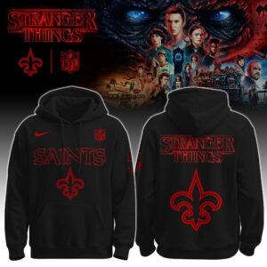 New Orleans Saints x Stranger Things Special Edition Unisex Hoodie