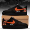 Cincinnati Bengals x Personalized Dunk Low Shoes Special Black Edition