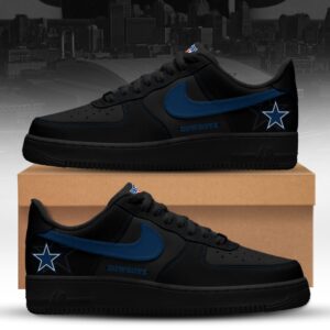 Dallas Cowboys x Personalized Dunk Low Shoes Special Black Edition