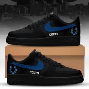 Indianapolis Colts x Personalized Dunk Low Shoes Special Black Edition