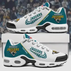 Jacksonville Jaguars x Personalized Air Max Plus Sneakers Sport Shoes V4 Special Edition