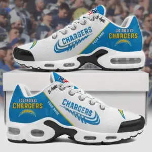 Los Angeles Chargers x Personalized Air Max Plus Sneakers Sport Shoes V4 Special Edition