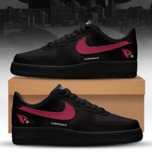 Arizona Cardinals x Personalized Dunk Low Shoes Special Black Edition
